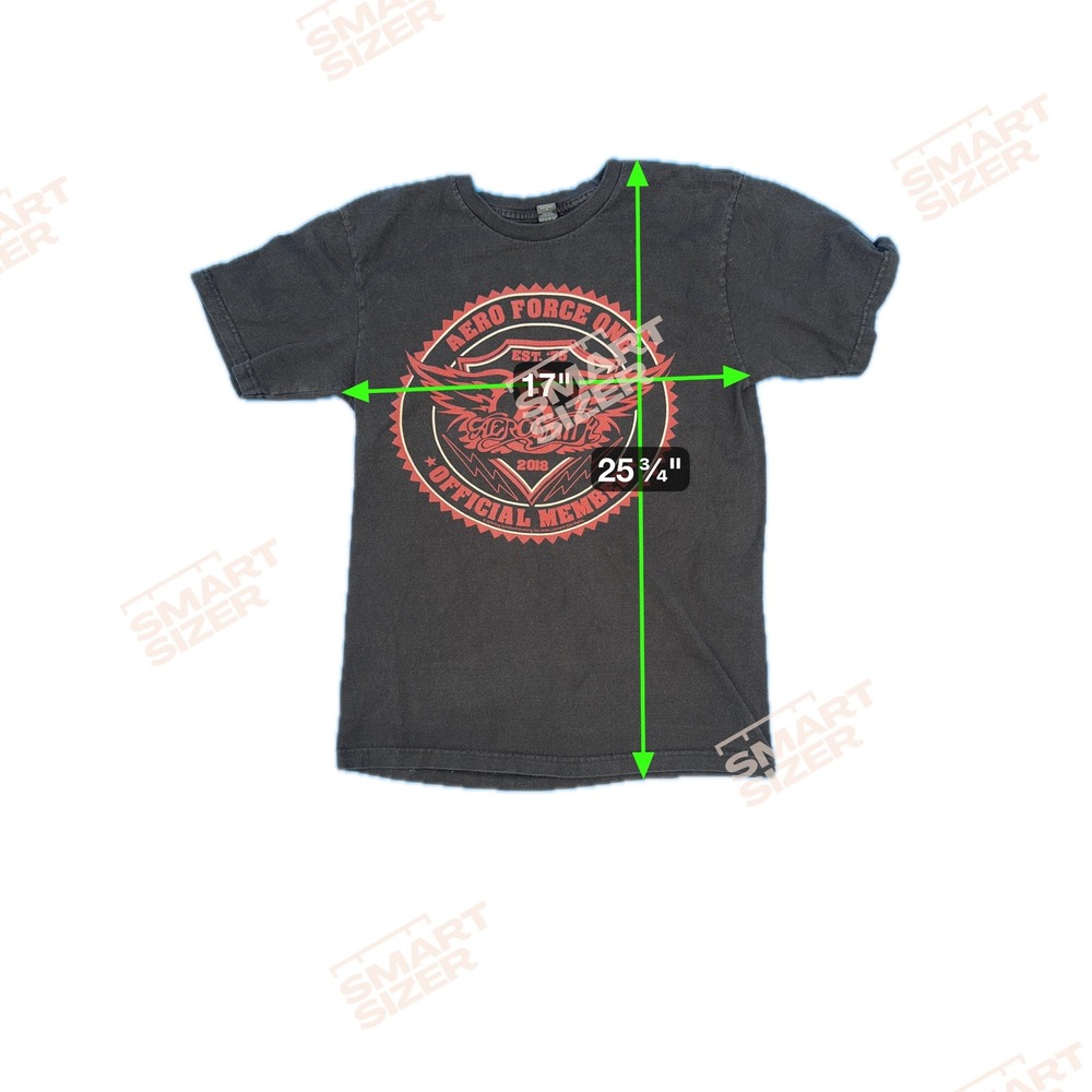 Aerosmith Aero Force One Official Member T Shirt Black Size S - Picture 3 of 3